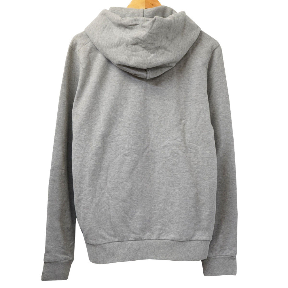 ストーンアイランド ジップアップ パーカー コットン メンズL グレー 0119【中古】STONE ISLAND メンズ