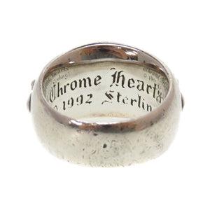 美品 クロムハーツ フローラル クロス 日本サイズ19号 シルバー925 シルバー リング 指輪 0127【中古】Chrome Hearts