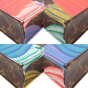 未使用 ルイ ヴィトン モノグラム ドット プティット サックプラ LV × YK 草間彌生 パンプキン M82112 2WAY ハンドバッグ バッグ カボチャ 南瓜 LV 0003 【中古】 LOUIS VUITTON × Yayoi Kusama