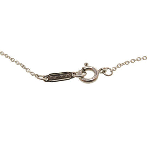 美品 ティファニー ボウ リボン シルバー925 シルバー ネックレス 0012【中古】TIFFANY