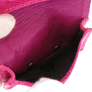 美品 クロムハーツ オーストレッグ ピンク カードケース 名刺入れ ケース 0017 【中古】 CHROME HEARTS