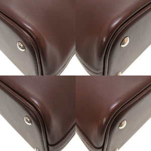 エルメス ボリード27 ヴォースイフト ショコラ シルバー金具 □K刻印 ハンドバッグ バッグ 茶 0020 【中古】 HERMES