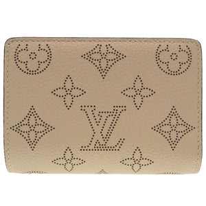 新品同様 ルイヴィトン モノグラム マヒナ ポルトフォイユ クレア M80817 ICチップ ガレ 2つ折り財布 コンパクトウォレット 財布 0028【中古】LOUIS VUITTON