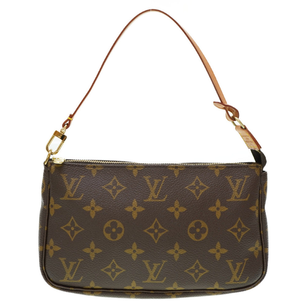 美品 ルイ ヴィトン モノグラム ポシェット アクセソワール M51980 アクセサリーポーチ LV 0050【中古】LOUIS VUITTON