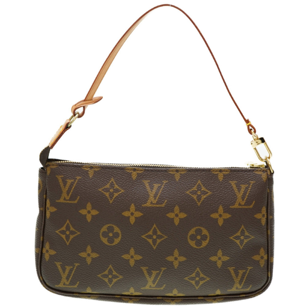 美品 ルイ ヴィトン モノグラム ポシェット アクセソワール M51980 アクセサリーポーチ LV 0050【中古】LOUIS VUITTON