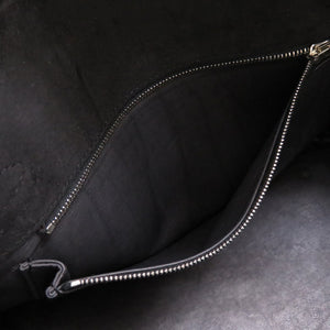 エルメス バーキン25 ドブリス ブラック シルバー金具 □H刻印 ハンドバッグ バッグ 黒 0002 【中古】 HERMES