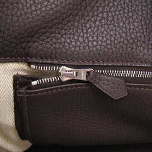 美品 エルメス バーキン50 トリヨンクレマンス エベンヌ シルバー金具 □J刻印 ハンドバッグ バッグ 茶 0009 【中古】 HERMES メンズ