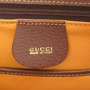 グッチ バンブー レザー ブラウン 000 2113 2WAY ハンドバッグ バッグ 茶 0010 【中古】 GUCCI