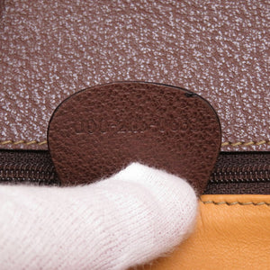 グッチ バンブー レザー ブラウン 000 2113 2WAY ハンドバッグ バッグ 茶 0010 【中古】 GUCCI