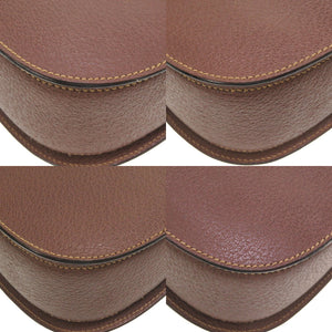 グッチ バンブー レザー ブラウン 000 2113 2WAY ハンドバッグ バッグ 茶 0010 【中古】 GUCCI