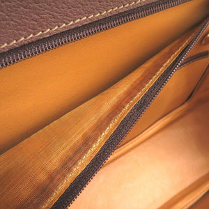 グッチ バンブー レザー ブラウン 000 2113 2WAY ハンドバッグ バッグ 茶 0010 【中古】 GUCCI