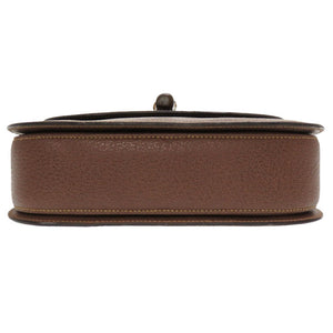 グッチ バンブー レザー ブラウン 000 2113 2WAY ハンドバッグ バッグ 茶 0010 【中古】 GUCCI
