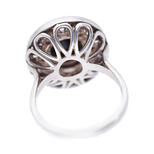 ティファニー ジーグフェルド パール/オニキス シルバー リング 925 指輪 14号 アクセサリー 真珠 0017【中古】TIFFANY&Co. レディース