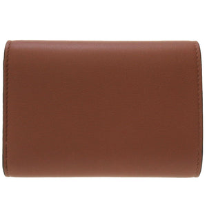 未使用 ロエベ スタジオジブリ コラボ C643S33X05 千と千尋の神隠し ススワタリ スモールバーティカルウォレット レザー ブラウン 茶 3つ折り財布 財布 0038【中古】LOEWE