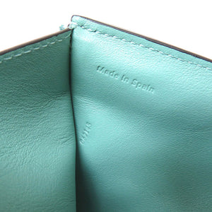 未使用 ロエベ スタジオジブリ コラボ C643S33X05 千と千尋の神隠し ススワタリ スモールバーティカルウォレット レザー ブラウン 茶 3つ折り財布 財布 0038【中古】LOEWE