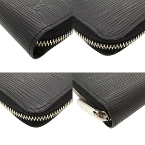 美品 ルイヴィトン エピ M61857 ICチップ ジッピーウォレット ノワール ラウンドファスナー長財布 財布 0040【中古】LOUIS VUITTON