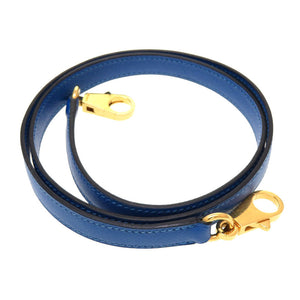 美品 エルメス ボリード35 クシュベル ブルーフランス ゴールド金具 □D刻印 ハンドバッグ バッグ 青 0043 【中古】 HERMES