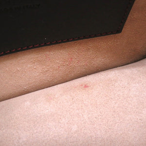 美品 バルマン ロゴプレート レザー ネイビー ゴールド金具 ショルダーバッグ バッグ 紺 0046 【中古】 BALMAIN