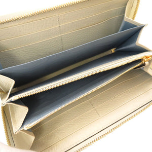 未使用 グッチ GGスプリーム アニマル プリント 736772 ラウンドファスナー 長財布 0066 【中古】 GUCCI