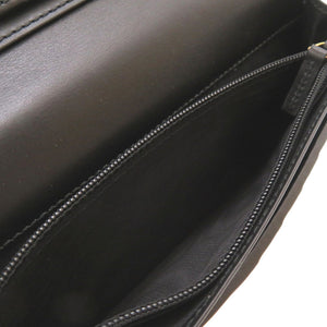 新品同様 グッチ ゴースト GHOST レザー ブラック ブルー イエロー 448466 長財布 財布 黒 0067 【中古】 GUCCI メンズ