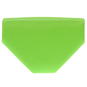 新品同様 エルメス ル ヴァンキャトル LE24 ヴォーガリバー アップルグリーン ゴールド金具 □C刻印 コインケース 小銭入れ 財布 緑 0073 【中古】 HERMES