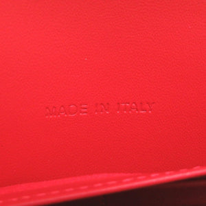 新品同様 クリスチャンルブタン パテントレザー ブラック チェーンウォレット バッグ 黒 0079 【中古】 Christian Louboutin