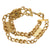 シャネル ココマーク ゴールド オレンジ 01P ブレスレット アクセサリー 0087 【中古】 CHANEL