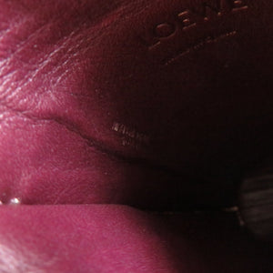 新品同様 ロエベ ゲートポケット レザー ブラウン ゴールド金具 ショルダーバッグ バッグ 茶 0098 【中古】 LOEWE