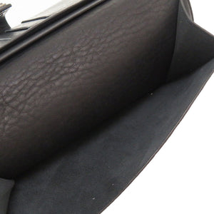 美品 シャネル レザー 15番台 ブラック 黒 Ｗホック長財布 財布 0102【中古】CHANEL