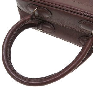 エルメス オムニバスPM ヴォーエバーグレイン ブラウン シルバー金具 □I刻印 ハンドバッグ バッグ 茶 0103 【中古】 HERMES