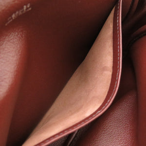 エルメス オムニバスPM ヴォーエバーグレイン ブラウン シルバー金具 □I刻印 ハンドバッグ バッグ 茶 0103 【中古】 HERMES