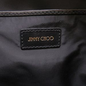 新品同様 ジミーチュウ キャンディス CANDICE ナイロン ブラック 黒 バックパック リュック バッグ 0108【中古】JIMMY CHOO