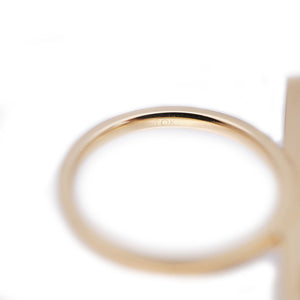 美品 タサキ バランス シグネチャー 5Pパール アコヤ真珠/K18YG リング 指輪 12号 750 パール 0111【中古】TASAKI 田崎真珠 レディース