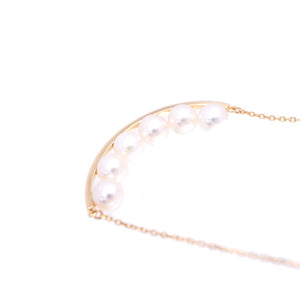 新品同様 タサキ バランスプラス 6Pパール K18YG ネックレス アコヤ真珠 750イエローゴールド ジュエリー 0112【中古】TASAKI レディース