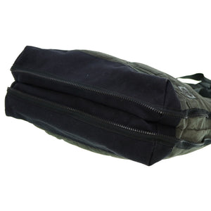 新品同様 ストーンアイランド 2WAY ショルダー トートバッグ  ナイロン グリーン系 ストラップ付 0113【中古】STONE ISLAND