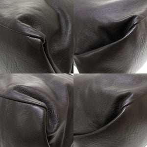 新品同様 ヨウジヤマモト レザー ブラック 2WAY トートバッグ バッグ 黒 0114 【中古】 Yohji Yamamoto メンズ