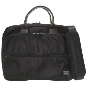 未使用 ポーター 吉田カバン キャンバス ブラック 2WAYブリーフケース ビジネスバッグ バッグ 黒 0115 【中古】 PORTER メンズ
