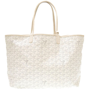 ゴヤール サンルイPM スヌーピー コラボ ホワイト トートバッグ バッグ 白 0121 【中古】 GOYARD