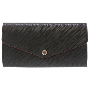 新品同様 ルイ ヴィトン エピ ポルトフォイユ サラ ノワール M64322 長財布 財布 ブラック 黒 LV 0015 【中古】 LOUIS VUITTON