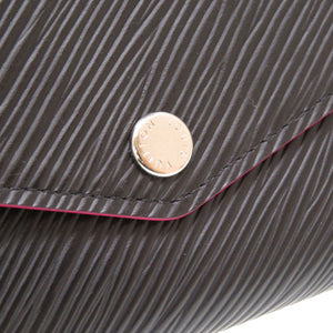 新品同様 ルイ ヴィトン エピ ポルトフォイユ サラ ノワール M64322 長財布 財布 ブラック 黒 LV 0015 【中古】 LOUIS VUITTON