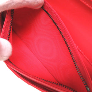 未使用 クリスチャン ルブタン NAXOS レザー ブラック 二つ折り長財布 財布 黒 0016 【中古】 Christian Louboutin