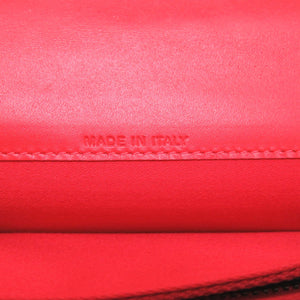 未使用 クリスチャン ルブタン NAXOS レザー ブラック 二つ折り長財布 財布 黒 0016 【中古】 Christian Louboutin