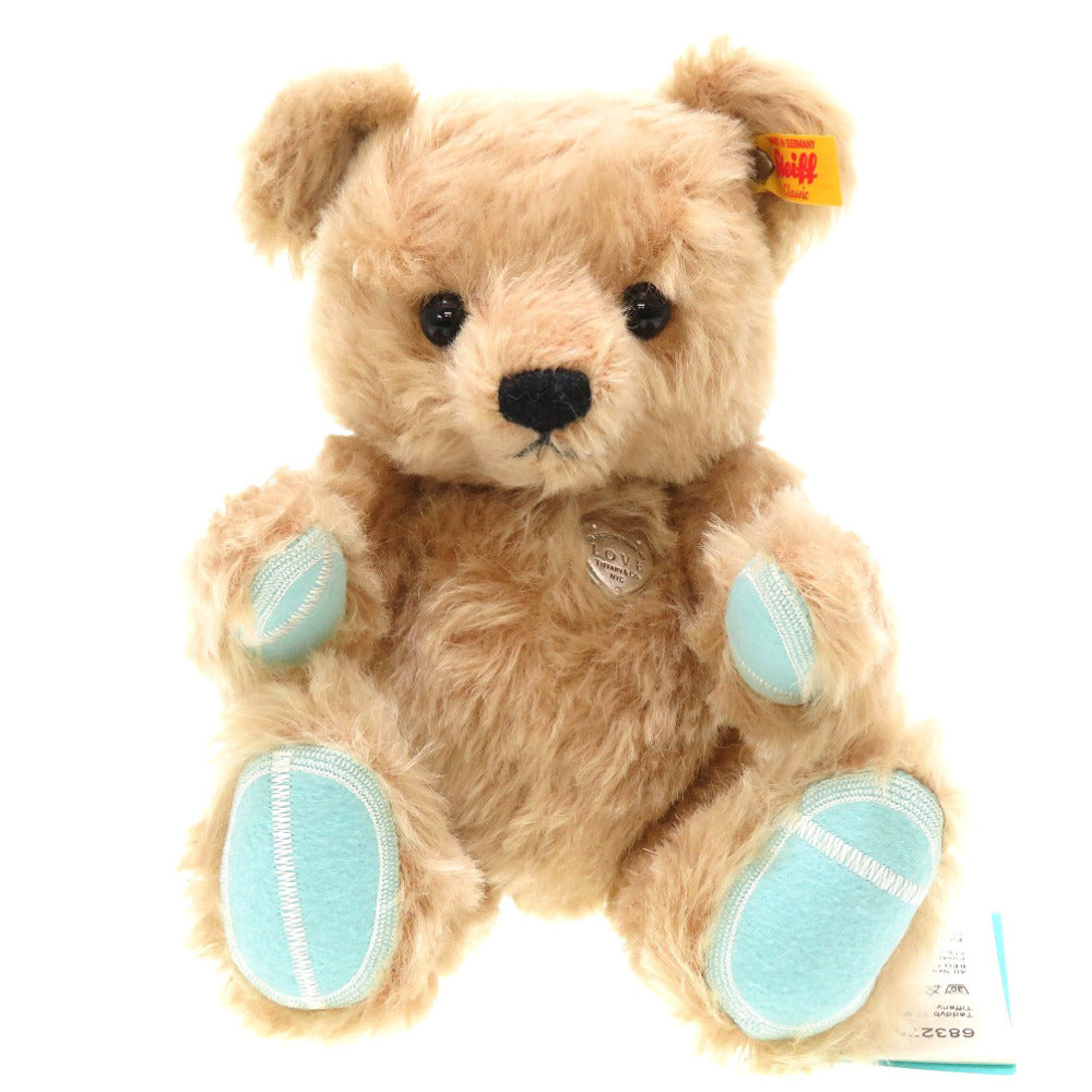 未使用 ティファニー × シュタイフ リターントゥ ラブ テディベア ブラウン 683275 ぬいぐるみ モヘア コットン ブラウン クマ 熊 0017 【中古】 TIFFANY&Co.