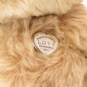 未使用 ティファニー × シュタイフ リターントゥ ラブ テディベア ブラウン 683275 ぬいぐるみ モヘア コットン ブラウン クマ 熊 0017 【中古】 TIFFANY&Co.