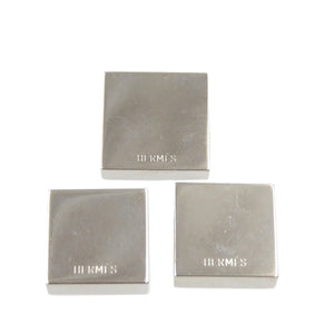 エルメス メドール ツイリー用 メタル シルバー スカーフリング 0019【中古】HERMES