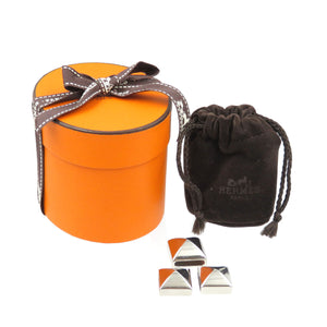 エルメス メドール ツイリー用 メタル シルバー スカーフリング 0019【中古】HERMES