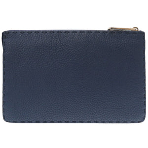 美品 フェンディ モンスター バグズ レザー ネイビー 7VA350 クラッチバッグ バッグ 紺 0030 【中古】 FENDI