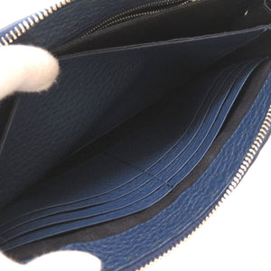 美品 フェンディ モンスター バグズ レザー ネイビー 7VA350 クラッチバッグ バッグ 紺 0030 【中古】 FENDI