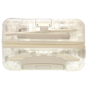 新品同様 リモワ × オフホワイト エッセンシャル53 シースルー ホワイト 83290002 ポリカーボネート キャリーバッグ キャリーケース スーツケース バッグ 白 0104 RIMOWA × OFF WHITE