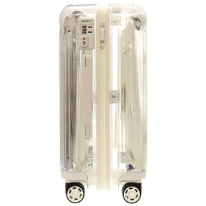 新品同様 リモワ × オフホワイト エッセンシャル53 シースルー ホワイト 83290002 ポリカーボネート キャリーバッグ キャリーケース スーツケース バッグ 白 0104 RIMOWA × OFF WHITE
